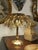 Gold Leaves Table Lamp, 1970s For Sale - Image 6 of 7
