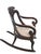 Duncan Phyfe Antique American Carved Wood Rocking Chair With Needlepoint Seat For Sale - Image 4 of 18