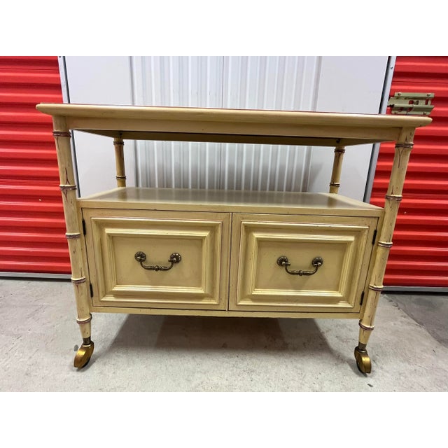 1970s Vintage Tea/Bar Wagon For Sale In Boston - Image 6 of 11