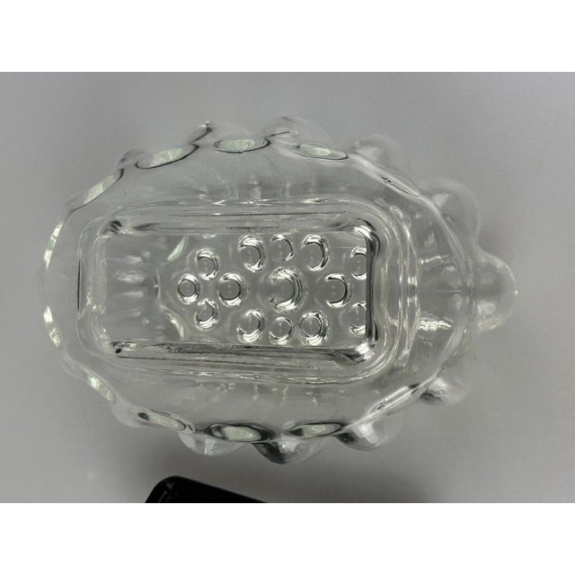 60s 70s wall lamp made of glass & metal bubble wall sconce space age design Object: wall lamp Manufacturer: Condition:...