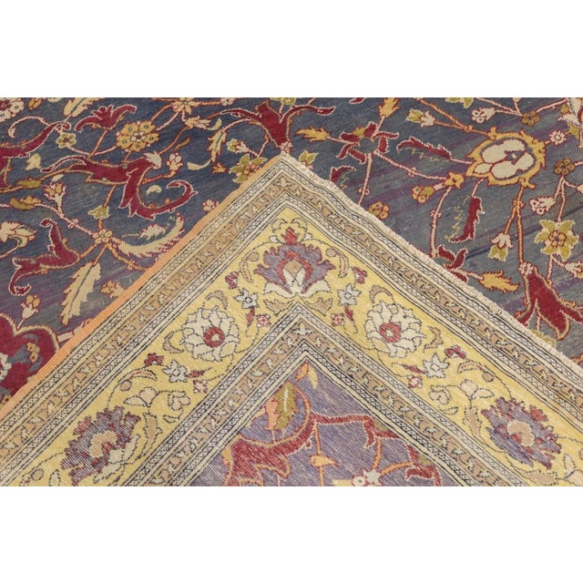 Traditional Antique Fessaneh Rug 8'3'' x 10' For Sale - Image 3 of 12
