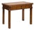 Mid 20th Century English Midcentury Game Table with Leather Top and Abundant Carved Décor For Sale
