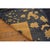 Early 20th Century Navy Bird Vase Deco Traditional Chinese Peking Rug 10'x12' 6" For Sale - Image 9 of 11