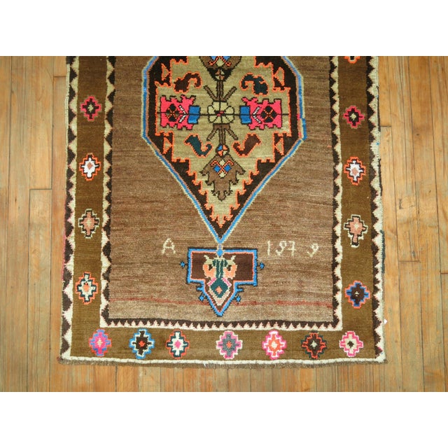 Vintage Turkish Kars - 2'10" x 4'5" For Sale In New York - Image 6 of 6
