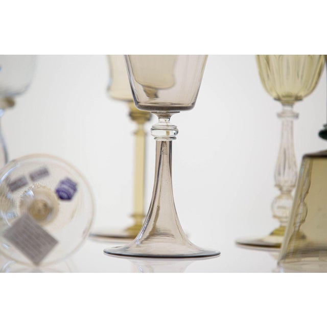 Glasses by Cenedese, Set of 8 For Sale - Image 11 of 18