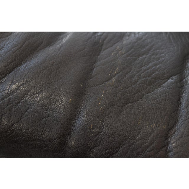 Set of Mid-Century Modern Scandinavian Safari Lounge Chair and Ottoman by Bruksbo, 1970s For Sale - Image 15 of 18