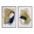 Abstract Afternoon Framed Canvases Set/2 For Sale