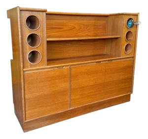 Mid 20th Century Modern Teak Bar by Turnidge