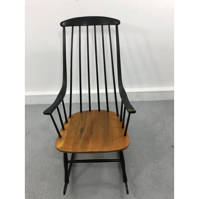 Lena Larsson Grandessa Rocking Chair by Lena Larsson for Nesto, 1960s For Sale - Image 4 of 13