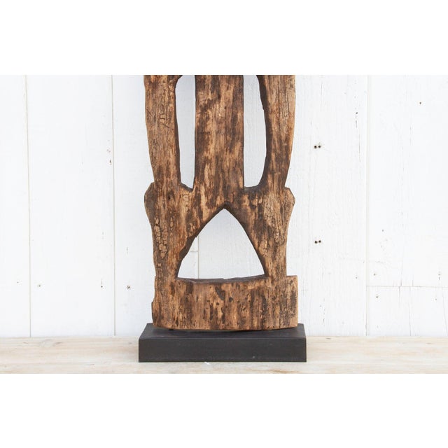 Antique Papua Ancestral Figure For Sale - Image 4 of 8