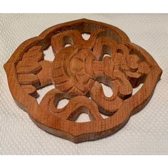 Mid 20th Century Mid 20th Century Wood Trivets- Set of 8 For Sale - Image 5 of 10