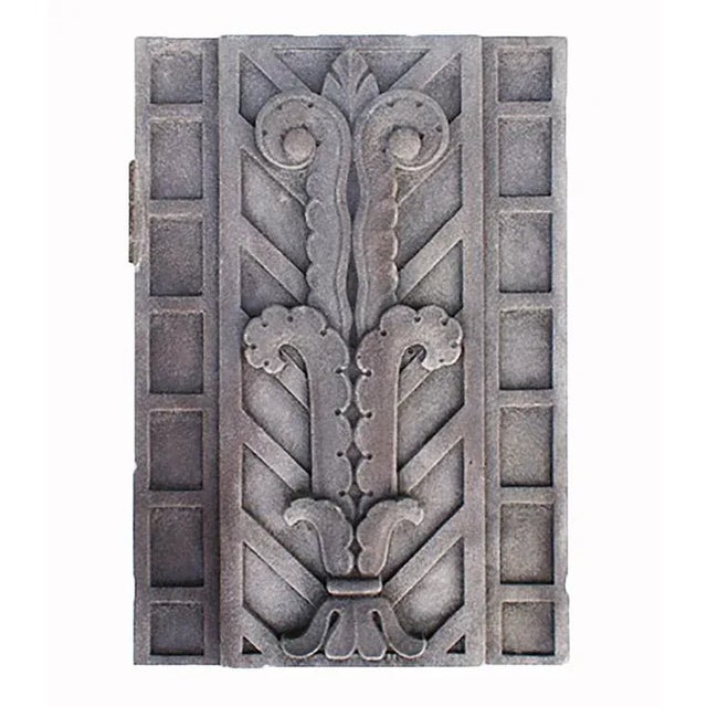 Antique Building Panel Art Deco Carved Limestone For Sale In New York - Image 6 of 6