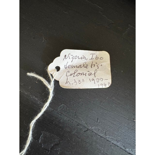 Early 20th Century Carved African Fertility Sculpture For Sale - Image 10 of 11