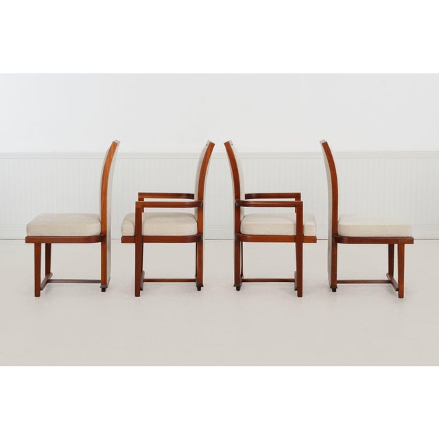 1950s 1950s Frank Lloyd Wright for Henredon Set of Twelve Taliesin Dining Chairs For Sale - Image 5 of 18