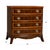 This Banded Mahogany Bowfront Chest from Niagara Furniture expresses great taste in design from the tastefully tapered...
