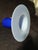 C. 1960 Blue Glass Lattimo Sun Pendant Lamp Shade by Alessandro Pianon for Vistosi For Sale - Image 13 of 18