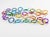 David Spada Space Age Multicolor Aluminum Extra-Long Necklace For Sale - Image 9 of 11