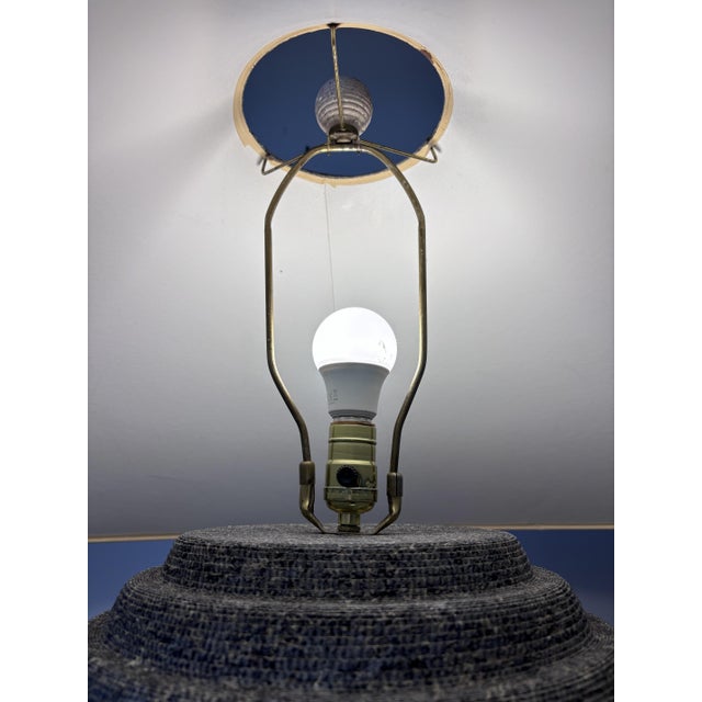 Large Vintage Sculptural Table Lamp by Gregory Van Pelt, 1970s For Sale - Image 10 of 14