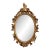 Vintage Ornate Gold Mirror - Syroco Wood and Gilt Style - 15” X 24.5” - Baroque Inspired - Not Plastic For Sale