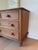 English Vintage English Country Pine 7-Drawer Long Dresser With Turned Feet For Sale - Image 3 of 5