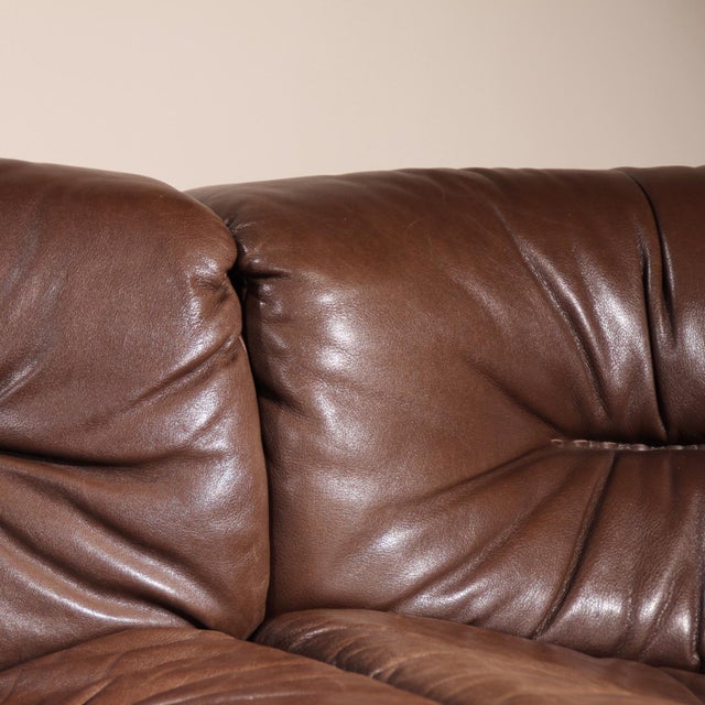 1980s DS-14 Modular Sofa in Leather from de Sede, 1980s, Set of 4 For Sale - Image 5 of 18
