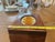 Orange Mid 20th Century Hand-Carved Polish Wood Jewelry Box With Wool Needlepoint Inse For Sale - Image 8 of 8