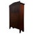 Brown Antique English Edwardian Mahogany Bookcase For Sale - Image 8 of 12