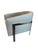 Restoration Hardware Restoration Hardware Reginald Chair in an Italian Gray Weave and Chrome Base For Sale - Image 4 of 11