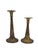 Brass Candlesticks, 1930s, Set of 2 For Sale - Image 9 of 9