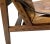 Brown Hunter Chair attributed to Torbjørn Devices for Bruksbo Norway, 1960s For Sale - Image 8 of 10