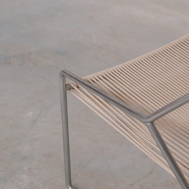 Mid-Century Modern Danish Steel Armchairs by Henning Flok, 1960s, Set of 2 For Sale - Image 9 of 14