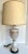 White Pair of 1950's Fiorentine Italian Neo-Classical Porcelain Lamps For Sale - Image 8 of 13