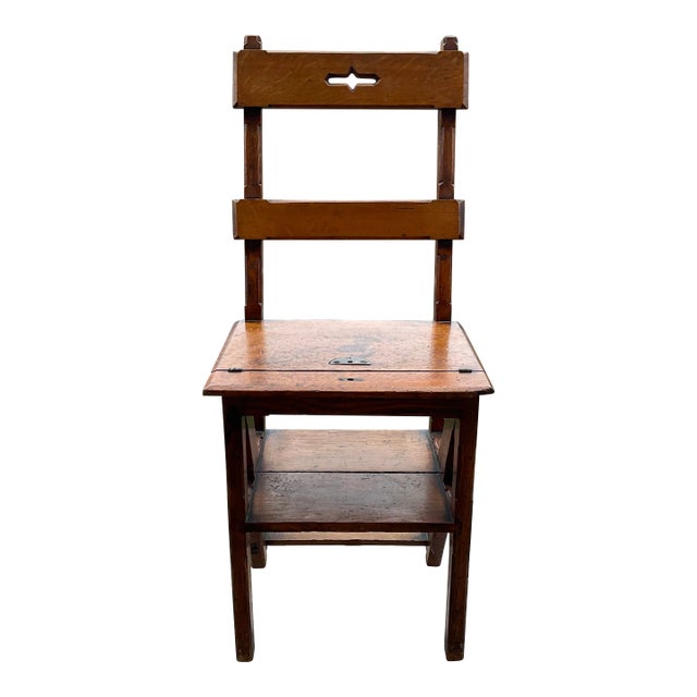 Early 20th Century Arts and Crafts Metamorphic Chair/Ladder For Sale