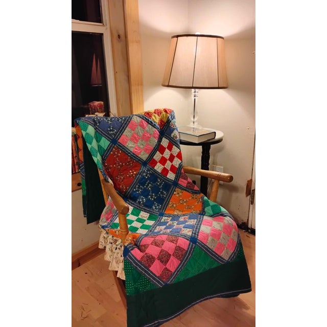 The "Generations" Heirloom Quilt: Hand-Stitched, Embroidered, and Signed by Master Artist Jean Carteen For Sale - Image 4 of 9