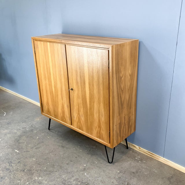 1960s Small Cabinet in Walnut from WK Möbel, 1960s For Sale - Image 5 of 12