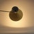 1950s Yellow Diabolo Articulated Wall Light attributed to Rene Mathieu for Lunel, 1950s For Sale - Image 5 of 16