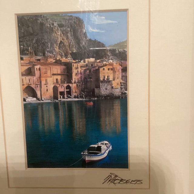 Beige Martin Robert’s Set of 4 Prints in the Series “boats” For Sale - Image 8 of 11