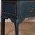 18th C English painted three drawer dresser base on cabriolet legs. 1790 This piece is designed in the style of the...