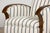 French Art Deco Walnut Armchair, Provence, France, 1930s For Sale - Image 9 of 17