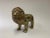 1970s Brass and Copper Lion Sculpture For Sale - Image 5 of 12