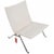 2000 - 2009 PK22 Lounge Chair in Canvas Fabric by Poul Kjærholm, 2007 For Sale - Image 5 of 17