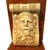 Vintage Italian Marble & Oxolite Bookends | Bearded Mascaron Gargoyle Mythological Bring a touch of Gothic elegance and...