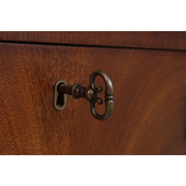 Henredon Natchez Marble Top Console Table Server For Sale In Philadelphia - Image 6 of 17