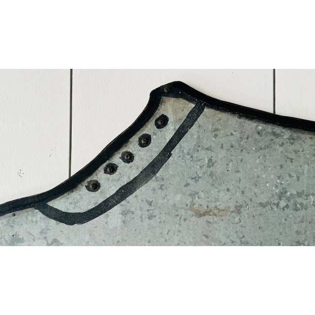 Large Vintage "Repair" Shop Sign From a Cobbler For Sale - Image 9 of 9