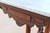 Antique American Victorian Eastlake Marble Top Parlor Table | Carved Walnut Side Table on Casters | C. 1880–1900 For Sale - Image 12 of 15