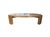 Wood Sculptural Teak Wood Round Table, Expressive Natural Grain, Modern Organic For Sale - Image 7 of 9