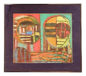 Patrick Boudon, Humanoid, Oil on Canvas, 1920s