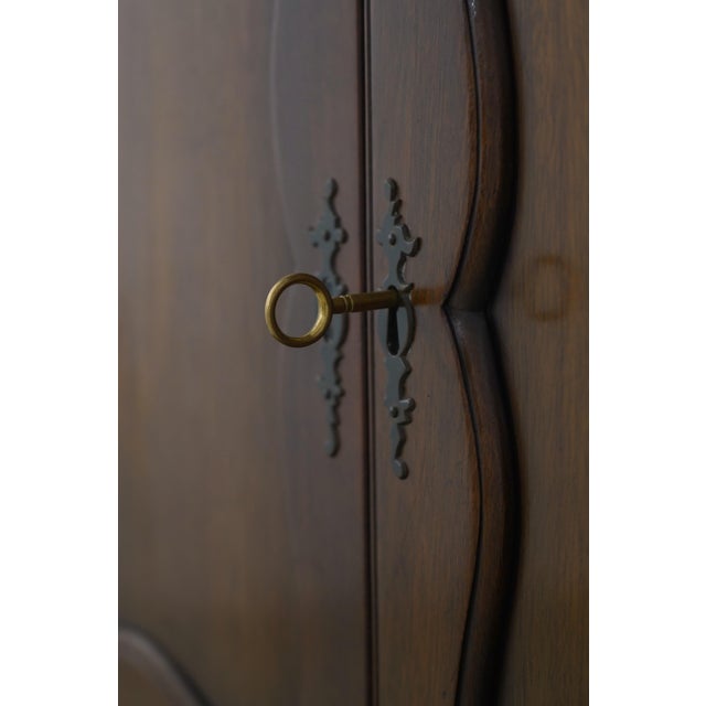 Wood 1960s Kittinger Cw-1 Colonial Williamsburg Mahogany Desk For Sale - Image 7 of 18