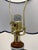 Late 20th Century Pair of Ralph Lauren Home Blue & White Porcelain Double Gourd Table Lamps With White Shades For Sale - Image 9 of 11