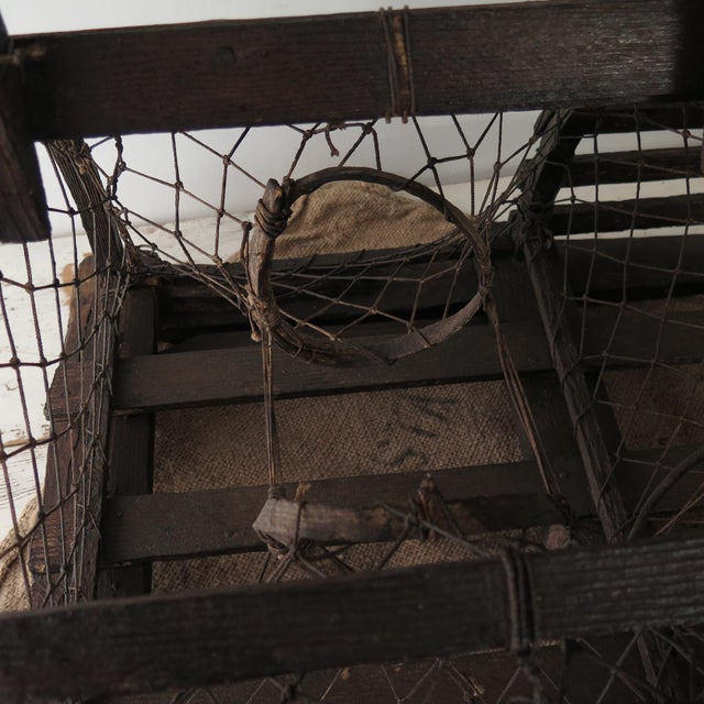 Vintage Lobster Trap Chairish